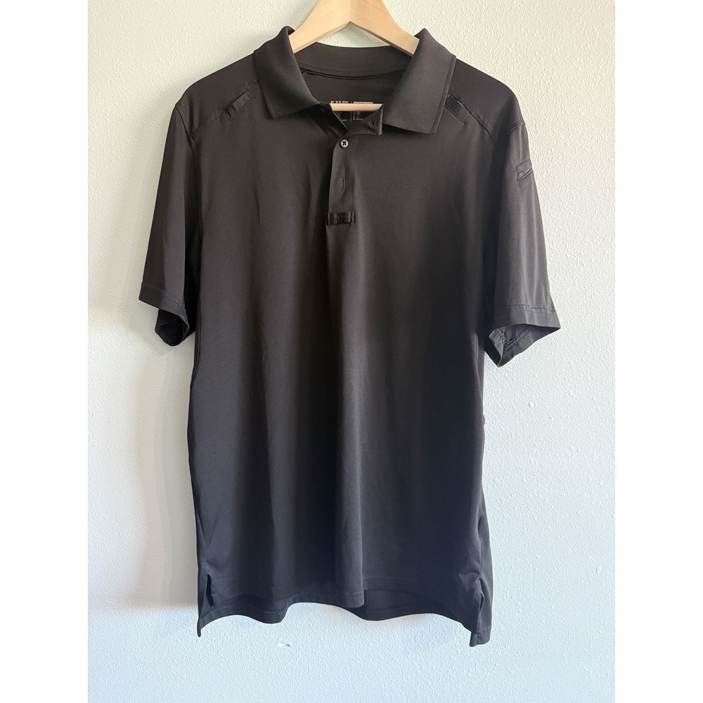 511 Tactical Polo Shirt Mens Large L Performance Stretch Black Mens Work